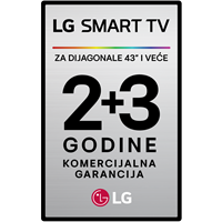 LG 2+3 godina garancije